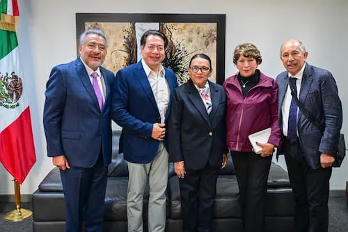 Delfina Gómez se reúne con Rosa Icela Rodríguez y Mario Delgado; revisan Plan Integral del Edomex