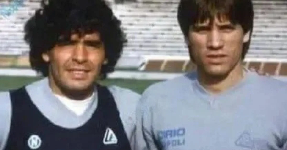 Fue amigo de Maradona en el Napoli y hoy vive en la calle: lo encontraron alcoholizado y durmiendo en un banco