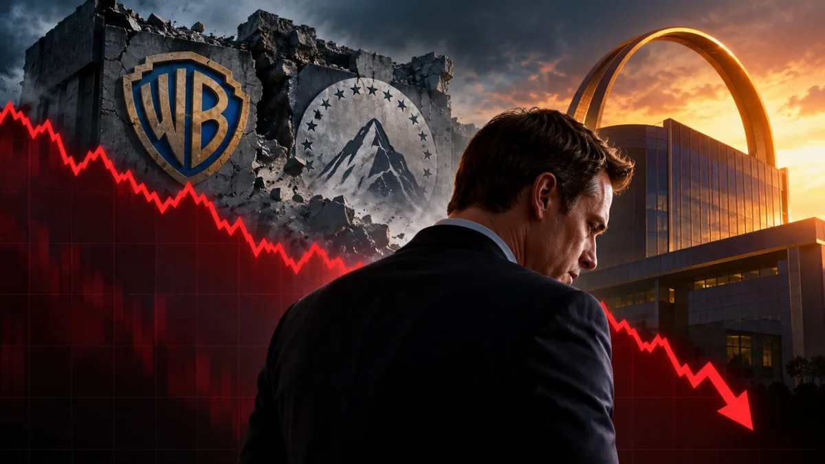 Valor de mercado da Skydance cai para menos da metade do valor combinado da Paramount e Warner Bros.