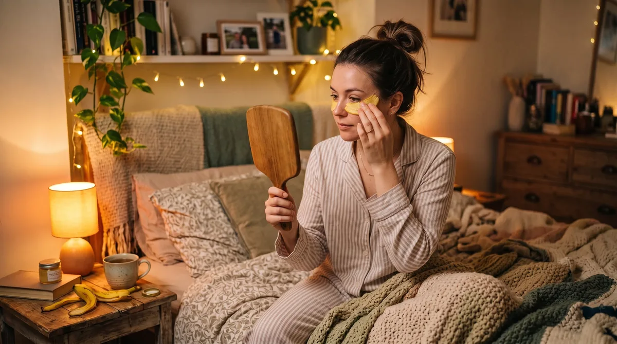 Cáscara de plátano para las bolsas bajo los ojos: cómo y cuándo aplicarla