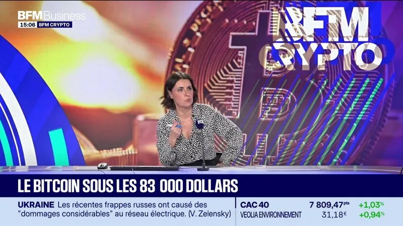 BFM Crypto, le Club : Le bitcoin sous les 83 000 dollars - 09/10