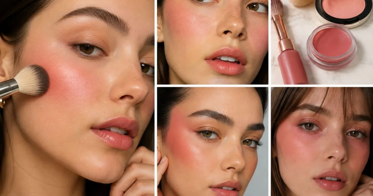 El blush es el nuevo protagonista del maquillaje: las técnicas que son tendencia y cómo llevarlas