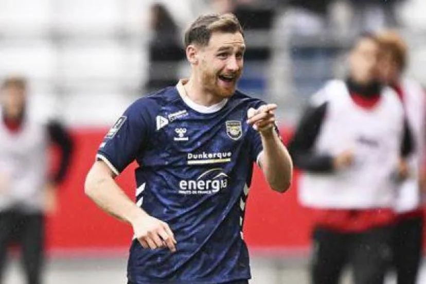 Dunkerque a refusé une offre de Nantes pour son attaquant Thomas Robinet