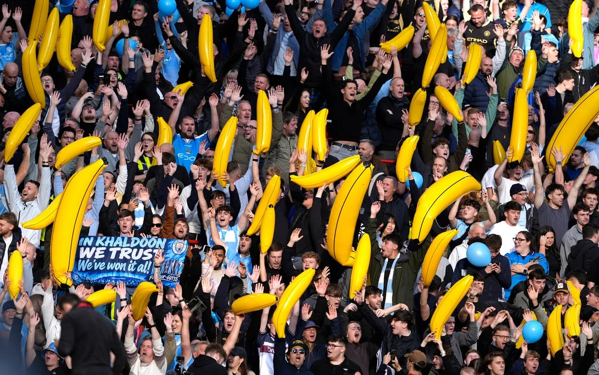 Why Man City fans have brought inflatable bananas to Anfield for Liverpool clash