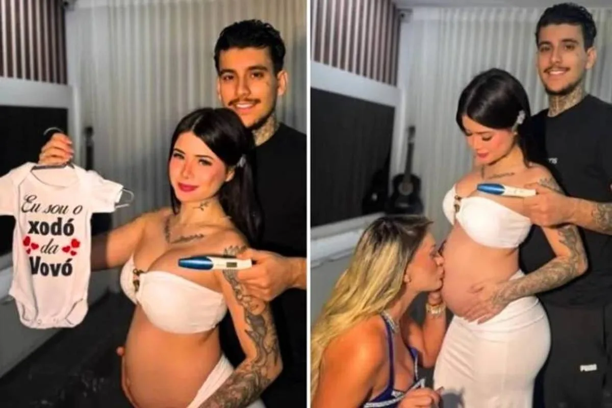 Andressa Urach anuncia que será avó pela primeira vez