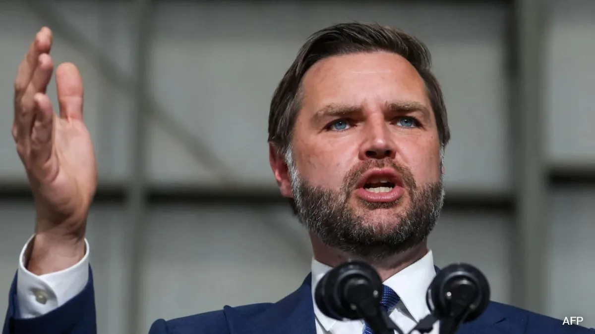 Economic Pressure A "Delicate Dance" Against Iran: JD Vance
