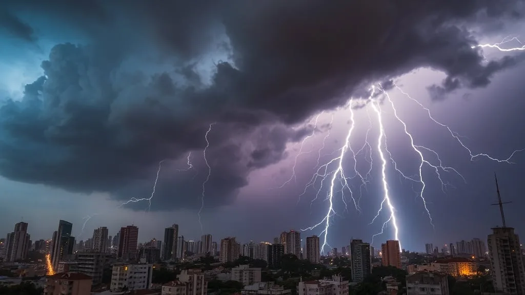 Alerta naranja por tormentas para este lunes 31 de agosto en la ciudad de Formosa