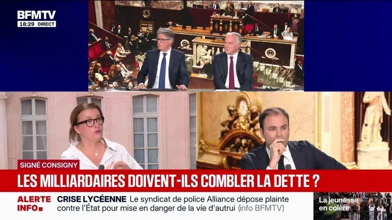 SIGNÉ CONSIGNY - Les milliardaires doivent-ils combler la dette ? - 14/10