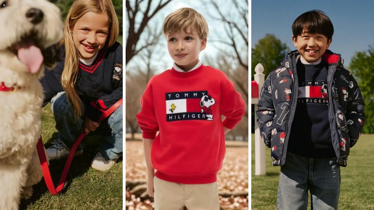 Snoopy has landed at Tommy Hilfiger and kids’ wardrobes just got cuter