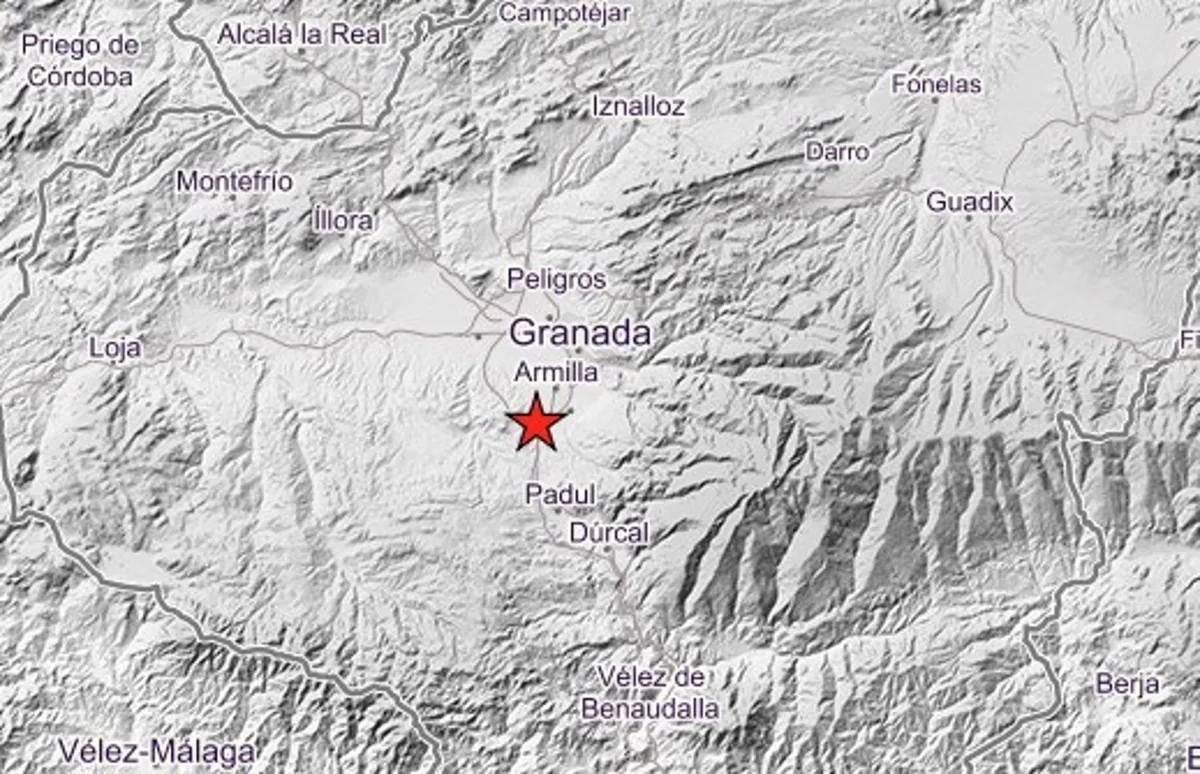 Un nuevo fuerte terremoto vuelve a sacudir Granada y el área metropolitana