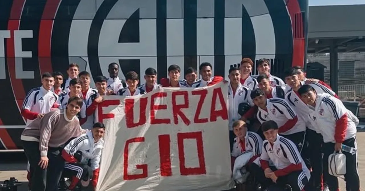 El joven de River que sufrió una grave lesión y recibió un lindo gesto de sus compañeros