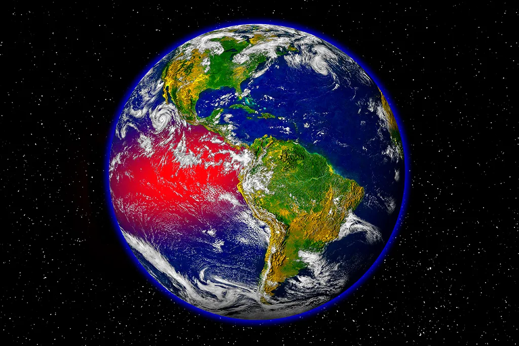 Eventos de El Niño ficaram quase 40% mais intensos nos últimos 40 anos, revela estudo