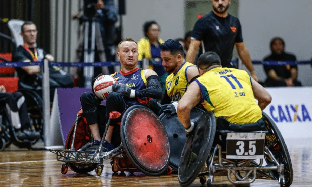 Brasil fica fora do top-10 no Mundial de Rúgbi em Cadeira de Rodas