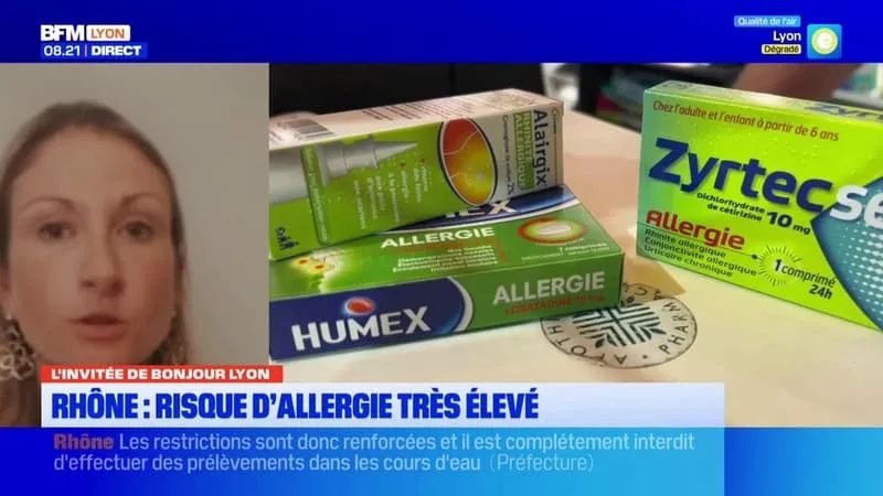 Laure Bellange, allergologue à Lyon 7e, est l'invitée de Bonjour Lyon