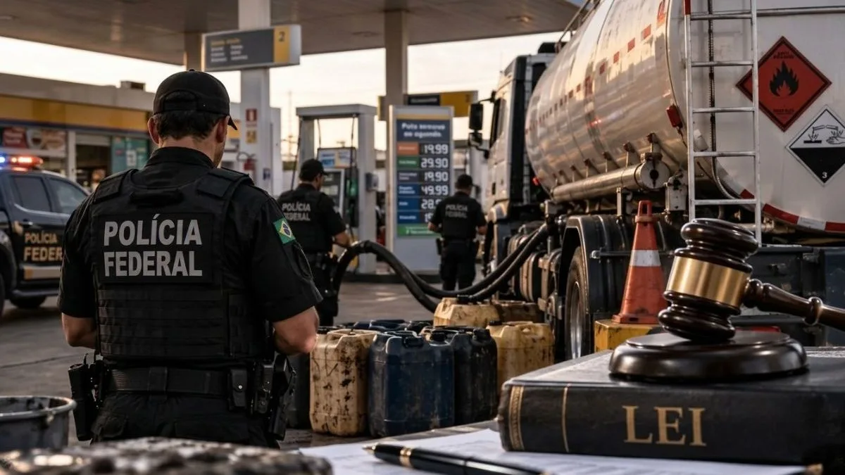 Nova lei entra em vigor e prevê até 8 anos de prisão com multa para quem comprar, vender, transportar ou usar gasolina e outros combustíveis de origem criminosa