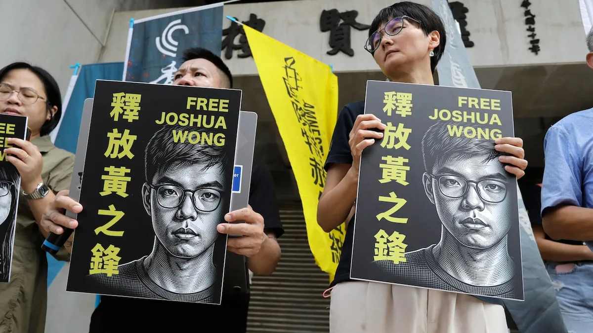 Hong Kong pro-democracy activist Joshua Wong pleads guilty in 2nd national security case