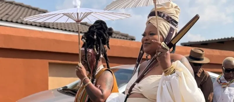 ‘We are excited to grow old together’: singer Buhlebendalo marries longtime partner Botshelo