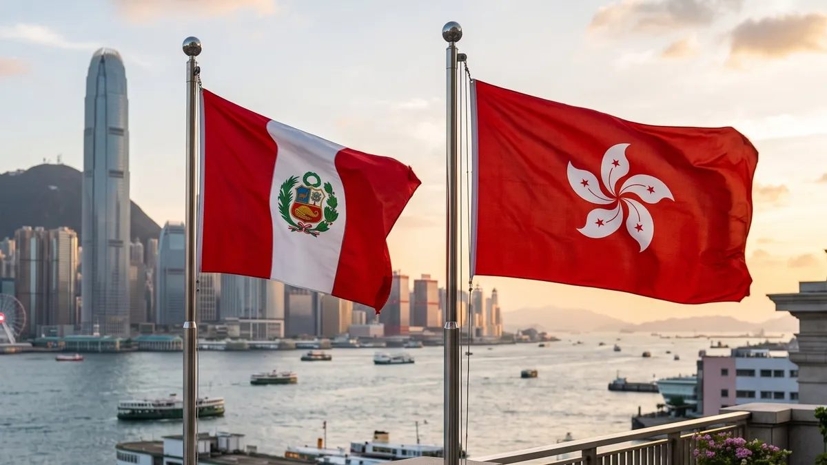 El Tratado de Libre Comercio entre Perú y Hong Kong entrará en vigor este año para consolidar el comercio con Asia