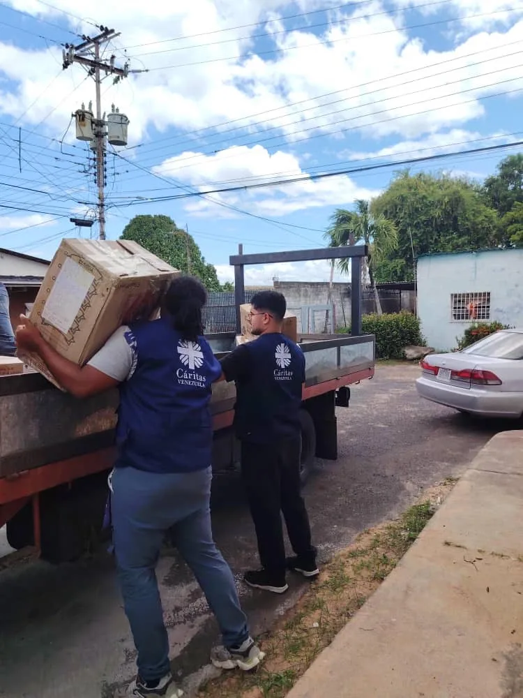 Cáritas Ciudad Guayana necesita donaciones y apoyo de transporte