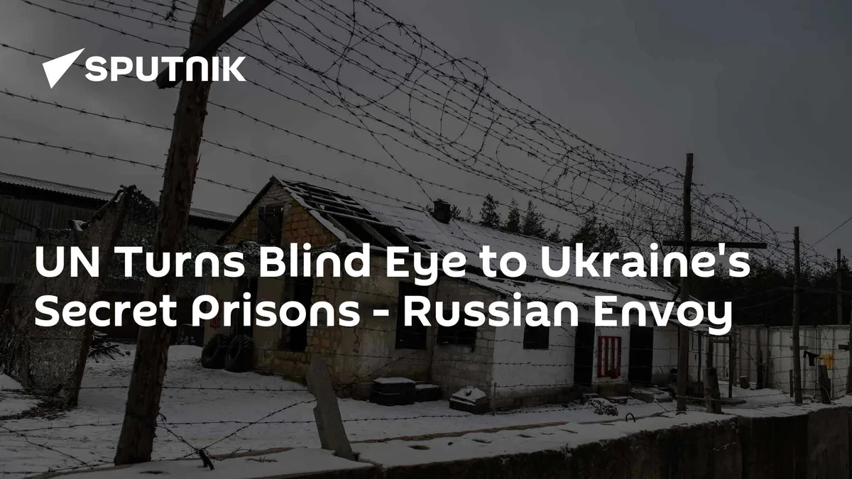 UN Turns Blind Eye to Ukraine's Secret Prisons - Russian Envoy