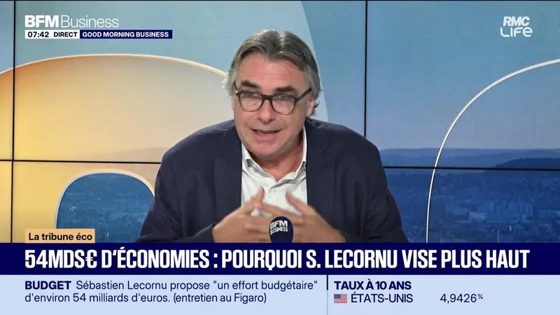 La tribune éco : 54 MDS € d'économies, pourquoi Sébastien Lecornu vise plus haut - 18/09