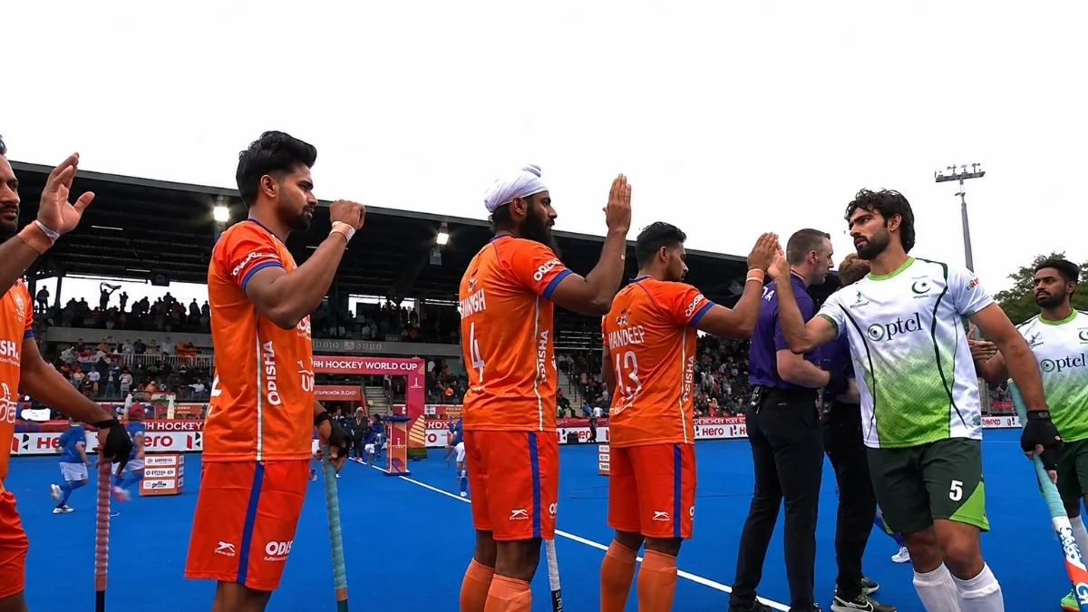 India and Pakistan can high-five in hockey. Why can't cricket shake hands?