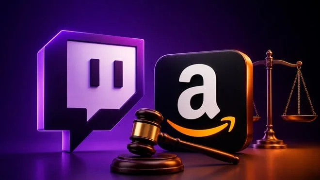 Twitch e Amazon são processadas por uso de conteúdo no Treinamento de IA