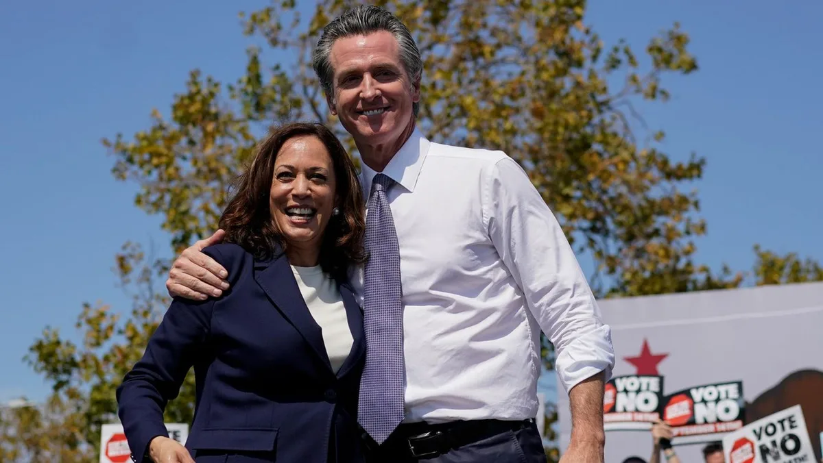US-Wahl 2028: Kaliforniens Gouverneur Newsom überlässt Kamala Harris das Feld