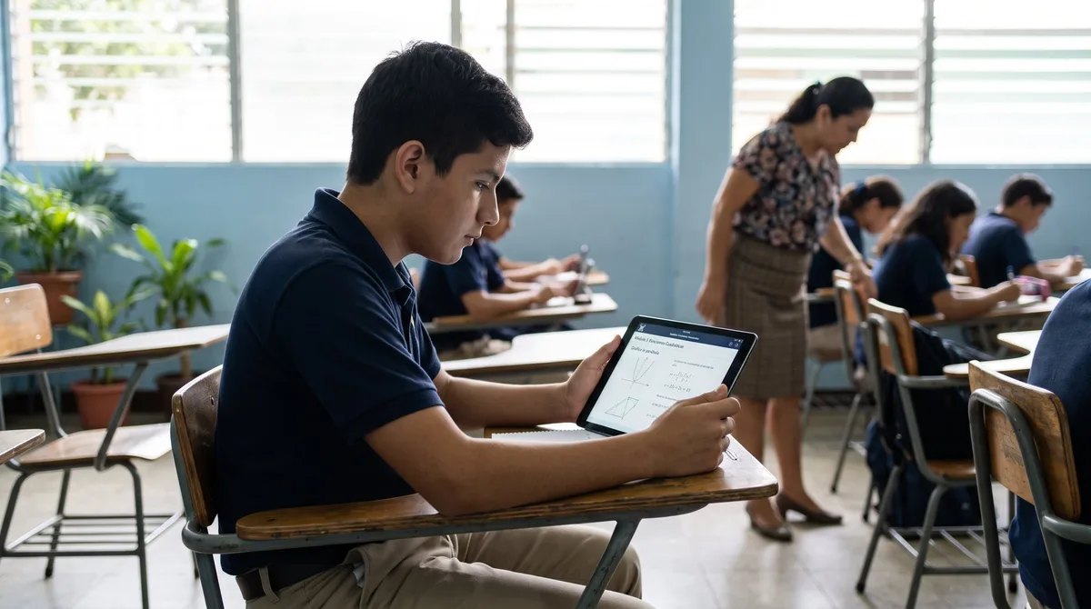 Cómo afecta el uso de la inteligencia artificial a las calificaciones de escolares, según la OCDE