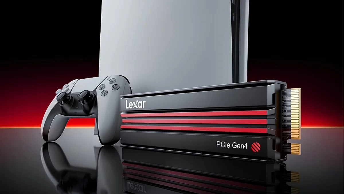 Compatible PS5 et livré avec son dissipateur, ce SSD Lexar de 4 To perd 50 euros