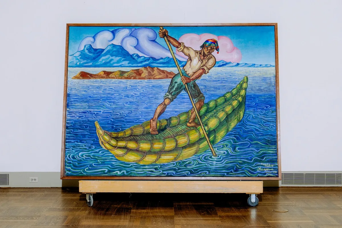 La obra 'extraordinaria' de este artista boliviano fue rescatada de un basurero