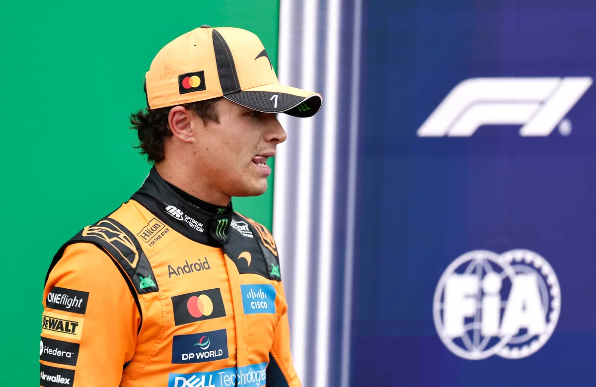 Norris se surpreende com pole e brinca com torcida por erros da Mercedes até o fim do ano