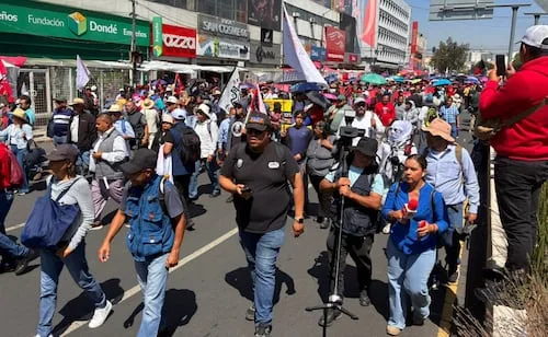 Estas son las marchas y concentraciones para este domingo; prevén afectaciones viales
