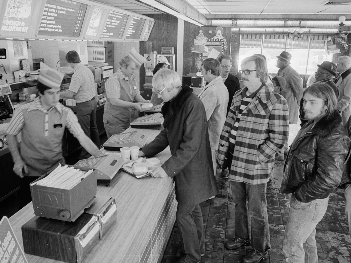 Vintage photos show what it was like to eat at McDonald's in the 1970s