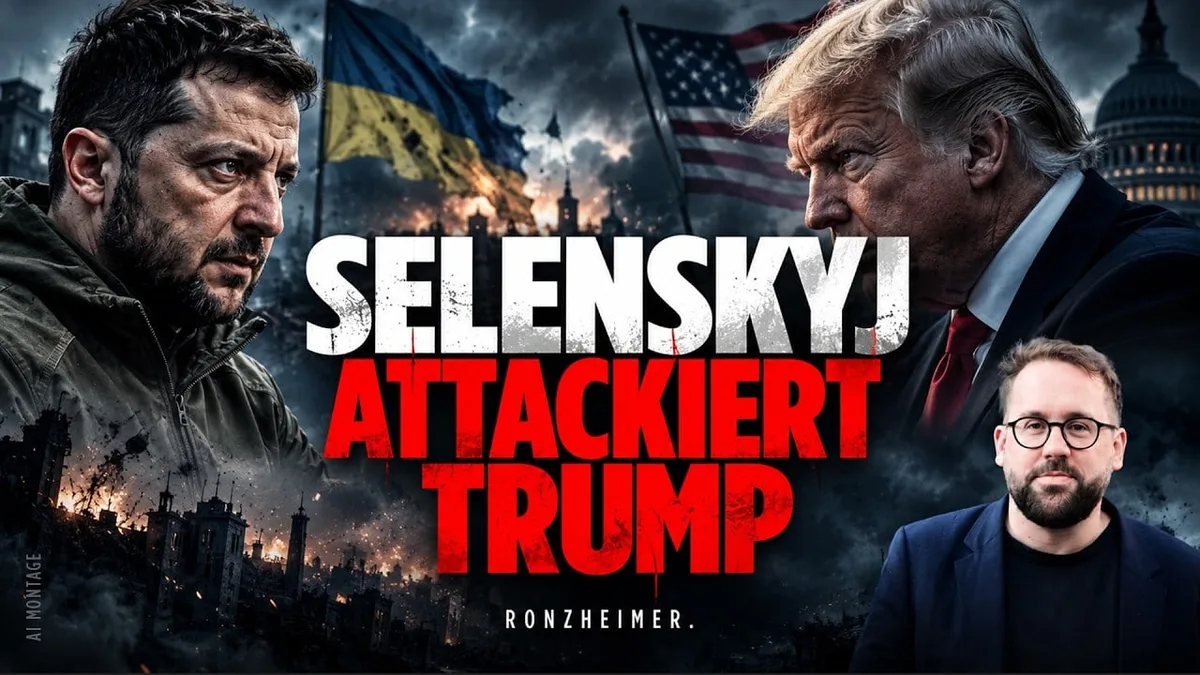 RONZHEIMER - Riesen-Sorge wegen Trumps Streit-Eskalation