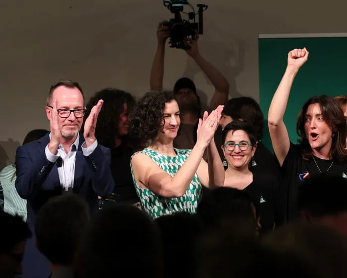 Vegetarian buffet and a ‘free dental’ raffle prize: Greens launch bullish bid to ‘take our country back’ in Victoria