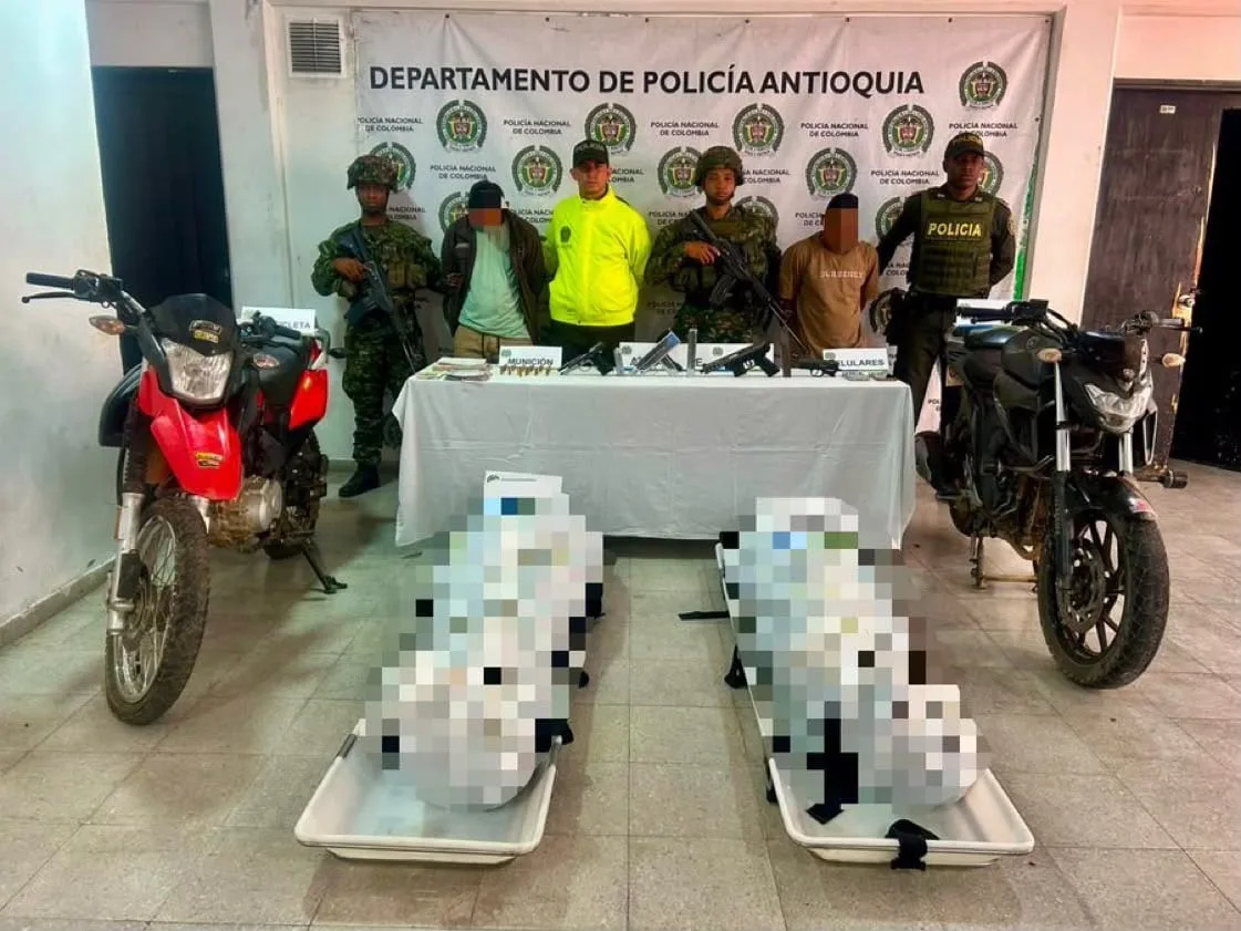 Alias Cortico, integrante del Clan del Golfo fue capturado en Salgar, Antioquia