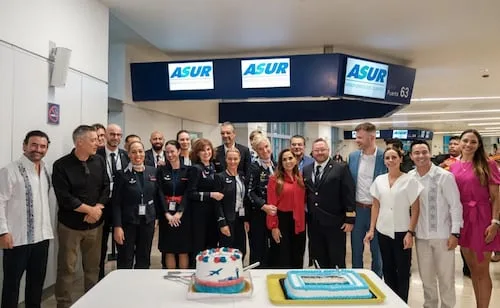 Air France aumentará vuelos entre París y Cancún, anuncia Mara Lezama; ruta llegará a siete frecuencias semanales a partir de diciembre