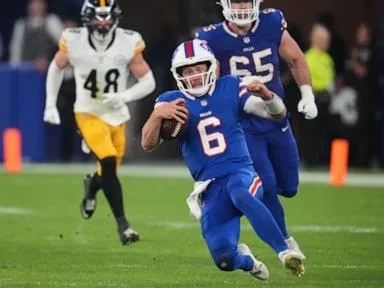 Bills close preseason with 28-27 win over Steelers on Buechele's late 2-point conversion