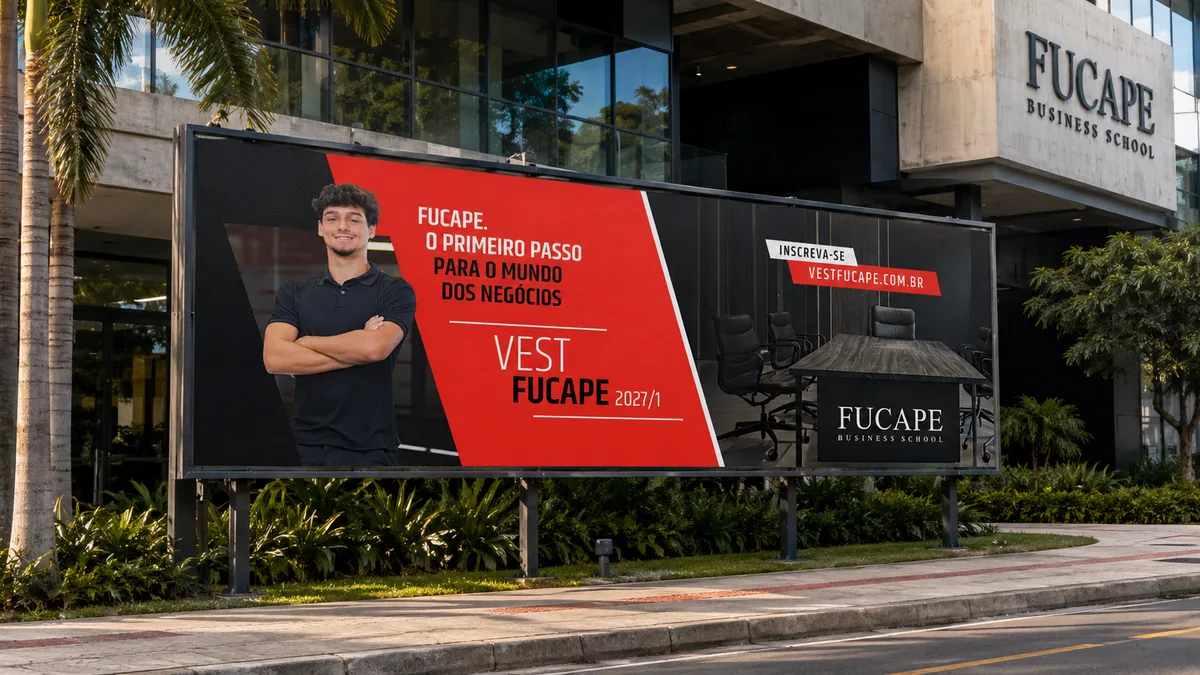 ebrand lança campanha do Vestibular Fucape 2027/1 com estratégia integrada de marca, captação e relacionamento