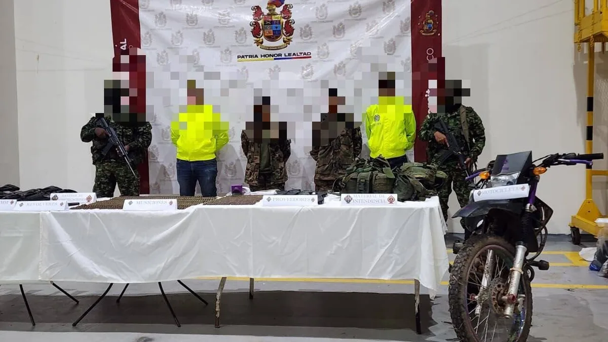 Operación en Guaviare logró dos capturas de las disidencias de alias Calarcá e incautación de material de guerra