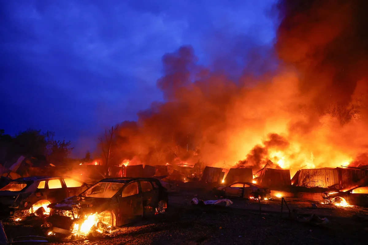 Russian missile strikes kill 12 in Kyiv, wound 33 overnight: Officials
