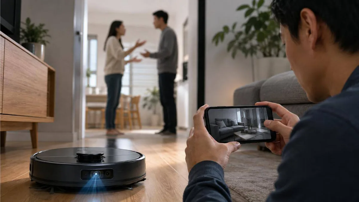 Man uses footage from a robot vacuum to prove his wife's affair, wins divorce case and lakhs in compensation; but ends in prison for …