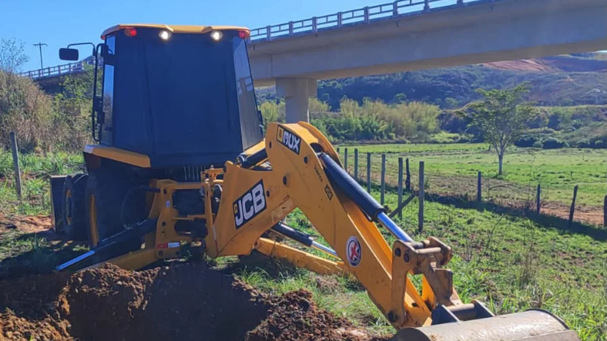 Começam as obras de desvio em viaduto interditado da BR 259 em João Neiva
