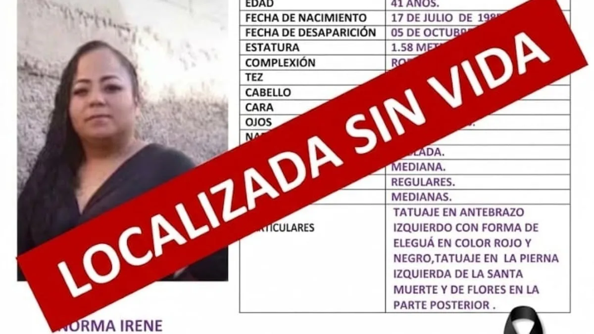 Hallan cuerpo de Norma Irene Gorgonio en predio de su presunta pareja en Durango; hay un detenido