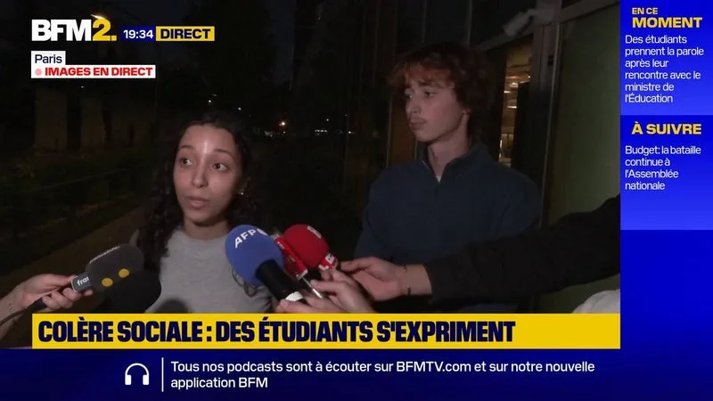 Colère lycéenne: "On ne compte pas faire de concessions", affirme Lydia Hamadene, secrétaire nationale de l'USL