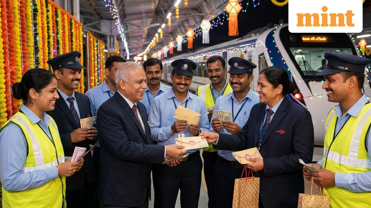 Railway employees may get productivity-linked bonus: How much can they expect this festive season?
