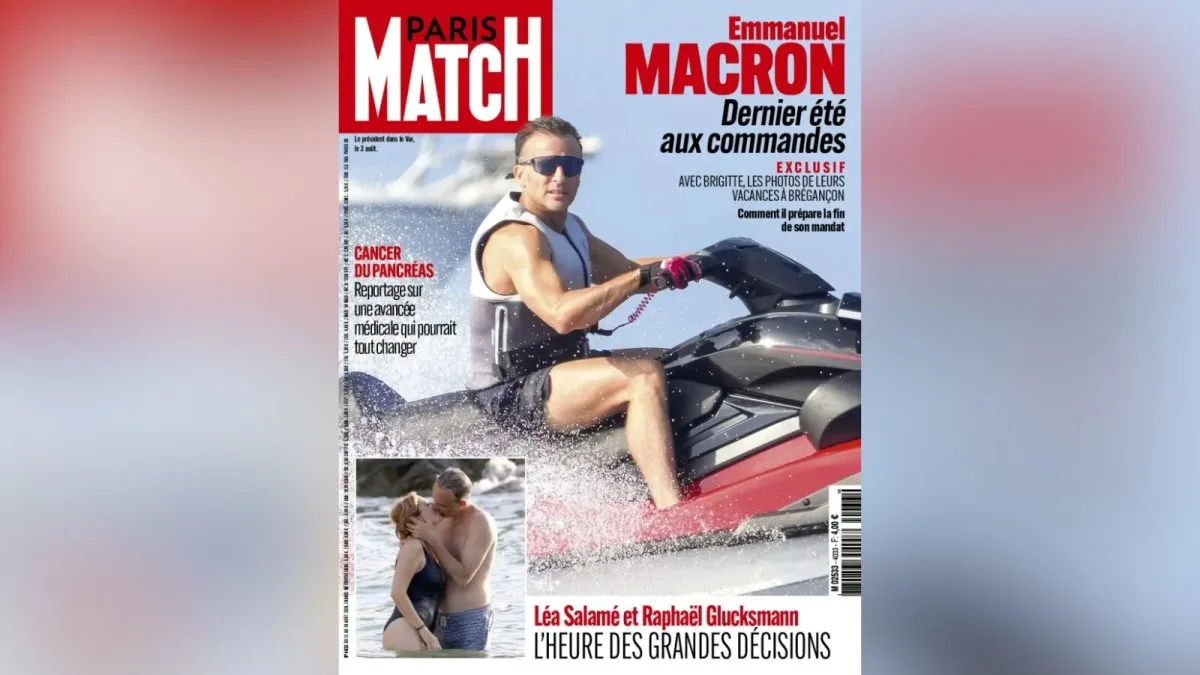 Macron é criticado por andar de jet ski enquanto França enfrenta calor extremo e incêndios: ‘inapropriado’