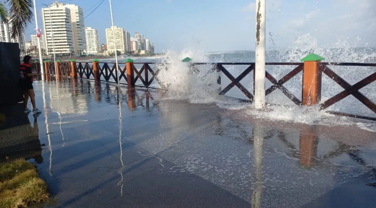 Maré alta deve passar de 6 metros neste fim de semana na Grande São Luís, alerta Defesa Civil; veja horários