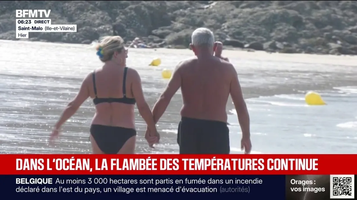 Été 2026: la température des océans atteint un niveau record